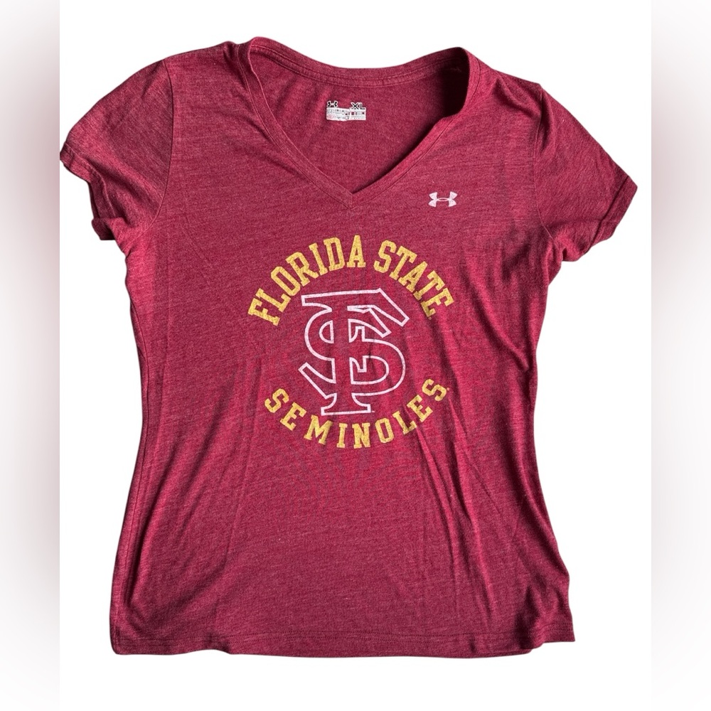 Under Armour Women's Red Florida State Seminoles Tee